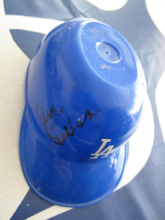 Don Sutton signed LA Dodgers mini ice cream batting helmet - AutographsForSale.com