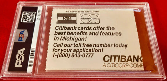 Bruce Springsteen Born in US 1985 concert Pontiac Silverdome ticket stub PSA 7 - AutographsForSale.com