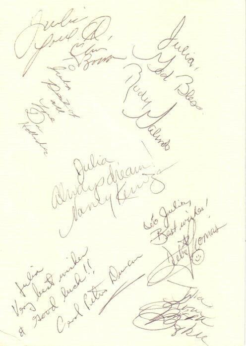 Rudy Galindo Carol Heiss Nancy Kerrigan Debi Thomas signed 1995 US Ice Skating Association invitation - AutographsForSale.com