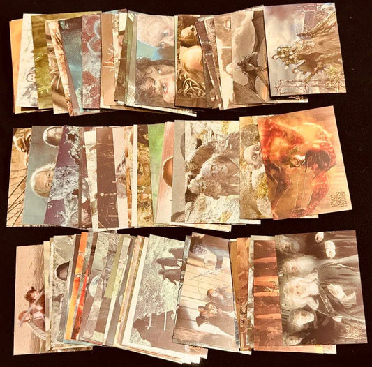 Lord of Rings Trilogy 2004 Topps Chrome near base card set - AutographsForSale.com