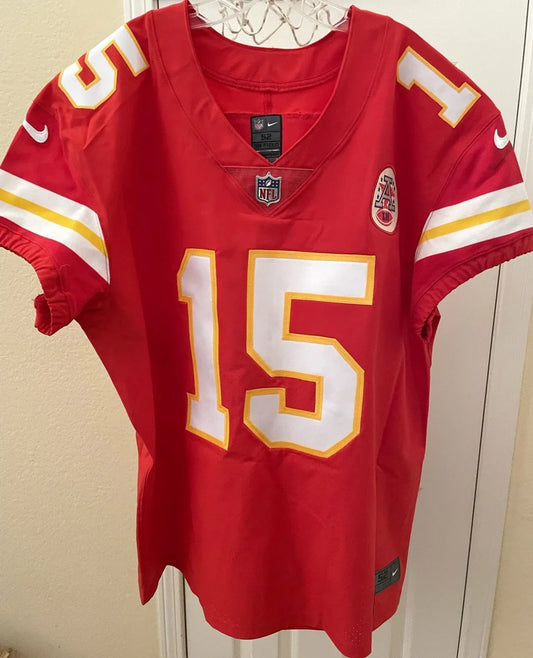 Patrick Mahomes KC Chiefs Nike Elite game model red jersey NEW - AutographsForSale.com