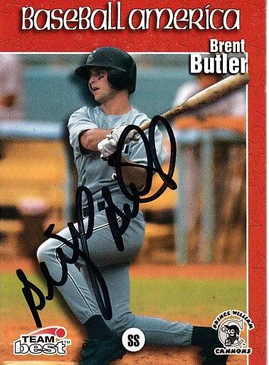 Brent Butler signed 1999 team Best Baseball America Top Prospects card - AutographsForSale.com