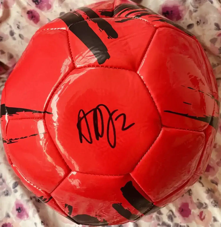 Abby Dahlkemper signed US Soccer logo soccer ball JSA USWNT - AutographsForSale.com