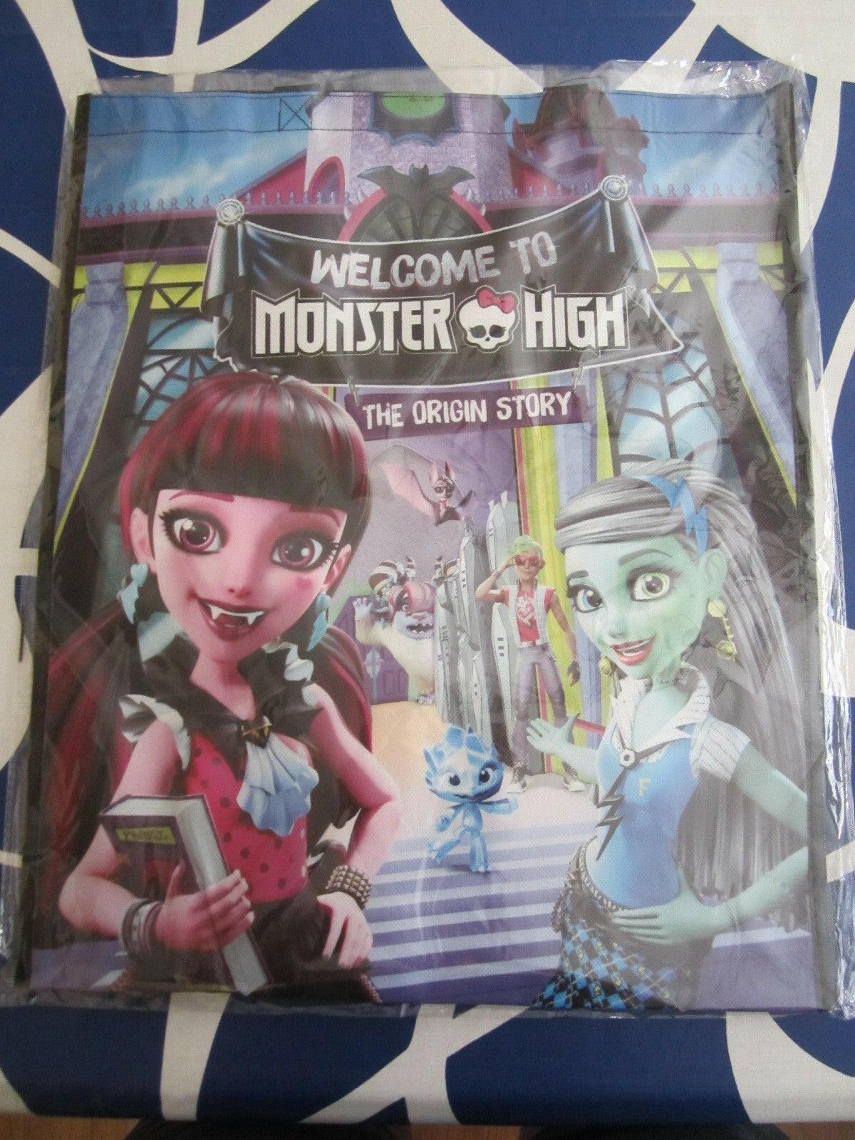 Monster High Origin Story 2016 Comic-Con Mattel promo tote bag - AutographsForSale.com