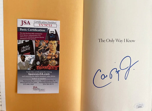 Cal Ripken autographed The Only Way I Know hardcover book JSA - AutographsForSale.com