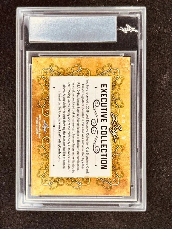 Kirby Puckett 2018 Leaf Masterpiece Cut Signature card 1/1 JSA Twins - AutographsForSale.com