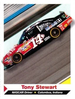 Tony Stewart 2012 Sports Illustrated for Kids racing card - AutographsForSale.com
