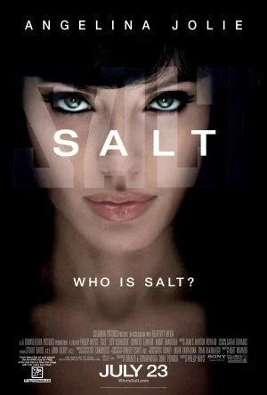 Salt mini movie poster (Angelina Jolie) - AutographsForSale.com