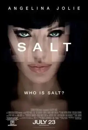 Salt mini movie poster (Angelina Jolie) - AutographsForSale.com