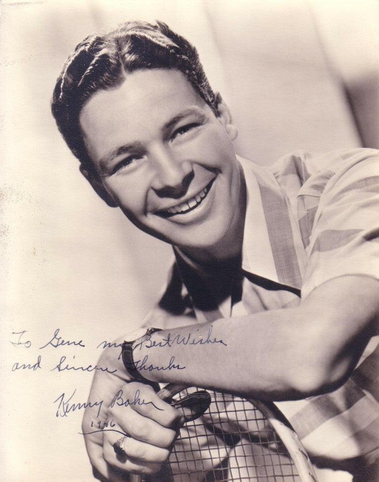 Kenny Baker signed 7x9 photo dated 1946 inscribed to Gene - AutographsForSale.com