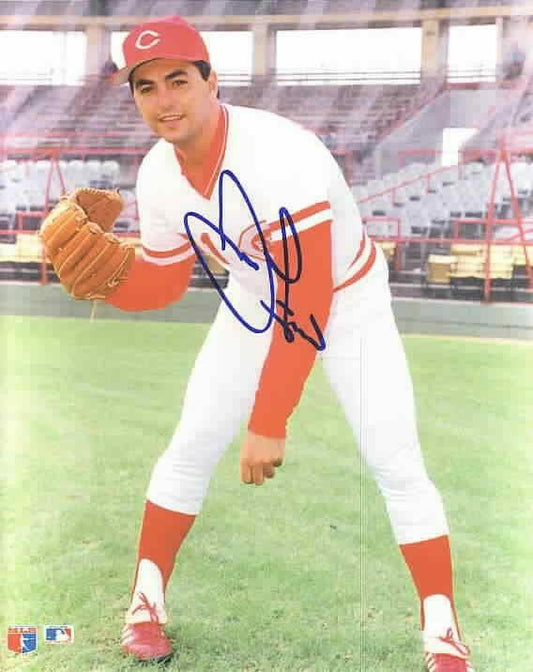 John Franco autographed Cincinnati Reds 8x10 photo - AutographsForSale.com