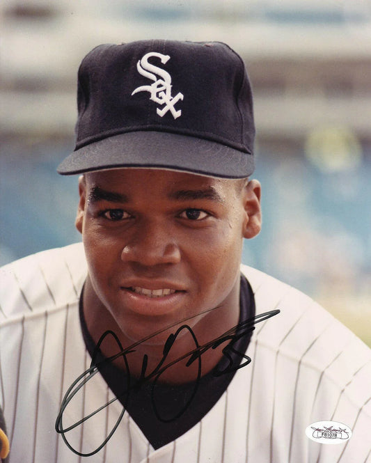 Frank Thomas signed Chicago White Sox 8x10 photo JSA - AutographsForSale.com