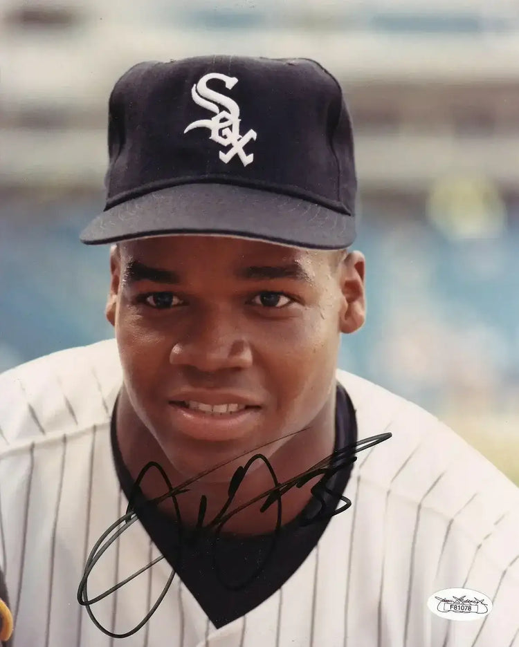 Frank Thomas signed Chicago White Sox 8x10 photo JSA - AutographsForSale.com