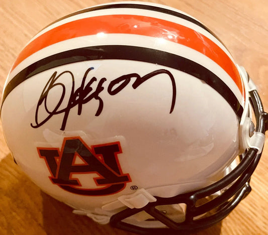 Bo Jackson autographed Auburn Tigers Schutt mini helmet PSA/DNA - AutographsForSale.com