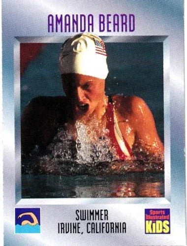 Amanda Beard 1997 Sports Illustrated For Kids Swimming Rookie Card - AutographsForSale.com