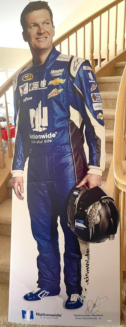 Dale Earnhardt Jr. autographed Nationwide Racing life size standee JSA - AutographsForSale.com