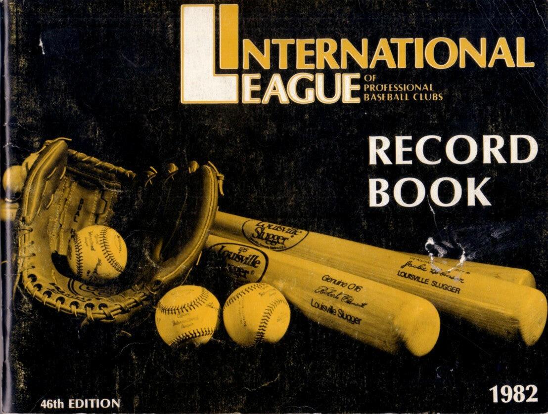 1982 internationalLeague Record book Wade Boggs Cal Ripken - AutographsForSale.com