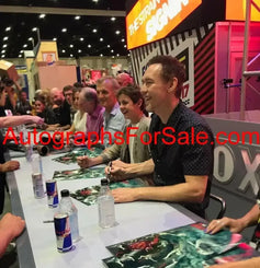 Strain cast signed 2017 SDCC poster David Bradley Kevin Durand Richard Sammel Corey Stoll JSA - AutographsForSale.com