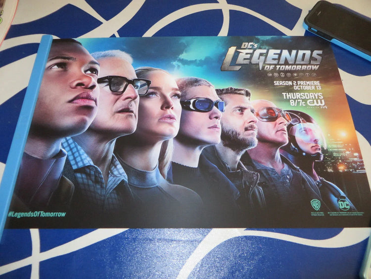 Legends of Tomorrow cast 2016 SDCC exclusive 11x17 poster - AutographsForSale.com