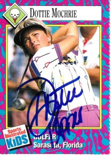 Dottie (Mochrie) Pepper autographed 1993 Sports Illustrated for Kids golf Rookie Card - AutographsForSale.com