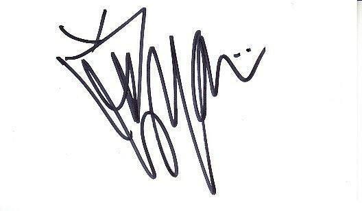 Yani Tseng autographed back of blank business card - AutographsForSale.com