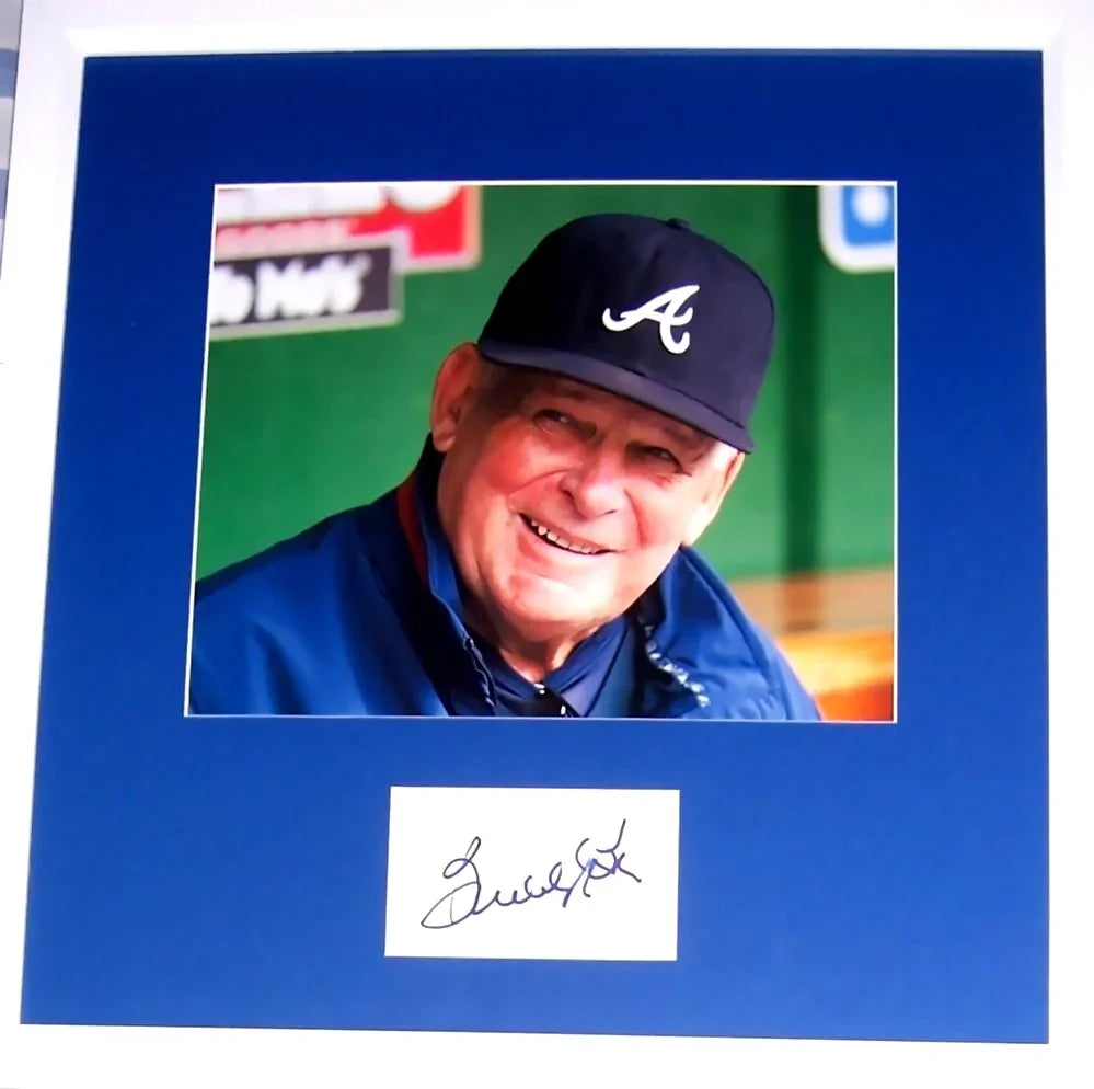 Bobby Cox autograph framed Atlanta Braves 8x10 photo JSA - AutographsForSale.com