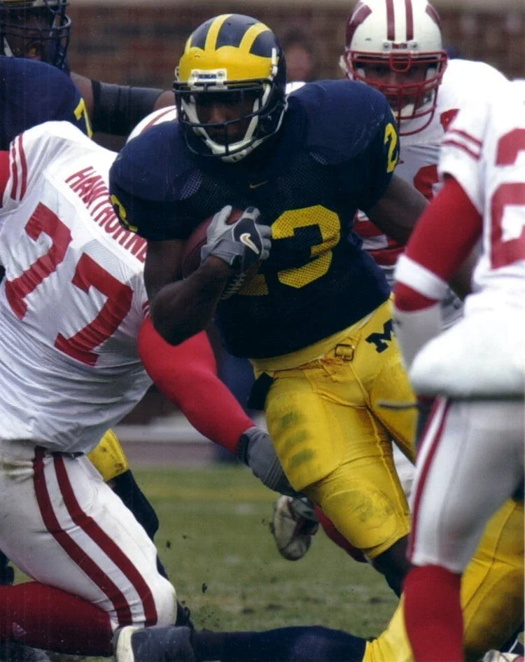 Chris Perry Michigan Wolverines 8x10 photo - AutographsForSale.com