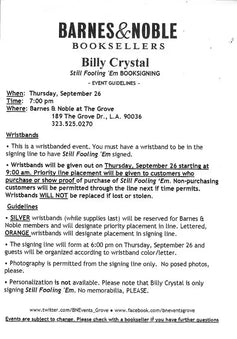 Billy Crystal autographed Still Foolin Em 1st edition book - AutographsForSale.com