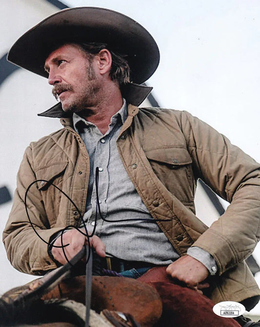 Josh Lucas signed Yellowstone 8x10 Young John Dutton photo JSA - AutographsForSale.com