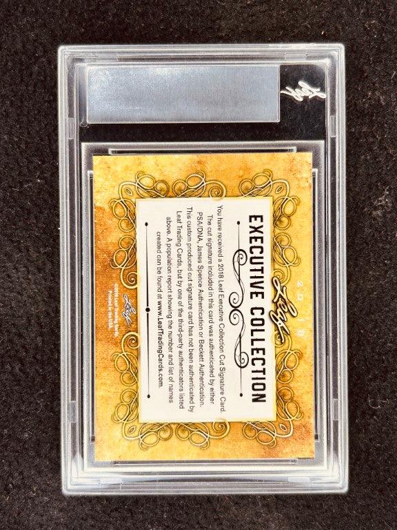 Laura Donnelly 2018 Leaf Cut Signature certified signed card 1/1 JSA Outlander - AutographsForSale.com