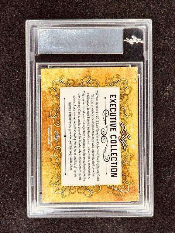 Laura Donnelly 2018 Leaf Cut Signature certified signed card 1/1 JSA Outlander - AutographsForSale.com