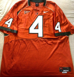 Devin Hester 2004 2005 Miami Hurricanes Nike orange jersey - AutographsForSale.com