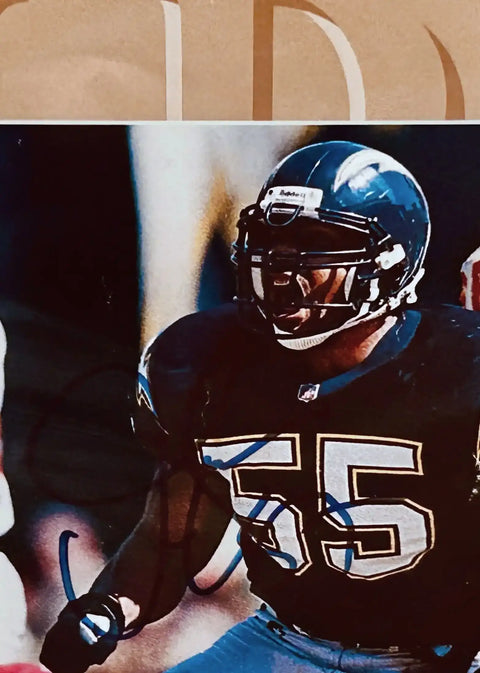 Chargers Greats signed poster framed Lance Alworth Dan Fouts Junior Seau JSA - AutographsForSale.com