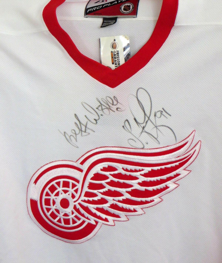 Sergei Fedorov signed Red Wings Pro Player jersey with Best Wishes JSA - AutographsForSale.com