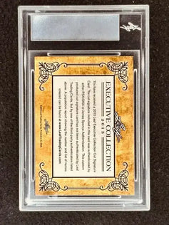 Bernie Parent 2015 Leaf Masterpiece Cut Signature certified autograph card 1/1 JSA Bruins Flyers - AutographsForSale.com