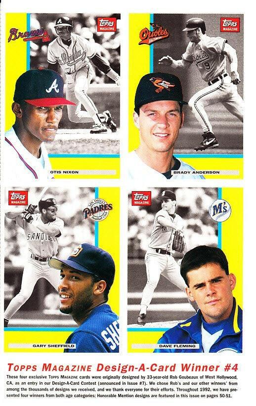 1992 Topps Magazine 8 card set Mark McGwire Gary Sheffield Larry Walker - AutographsForSale.com