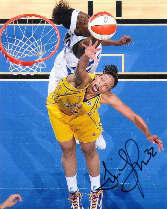 Tina Thompson autographed WNBA Los Angeles Sparks 8x10 photo - AutographsForSale.com