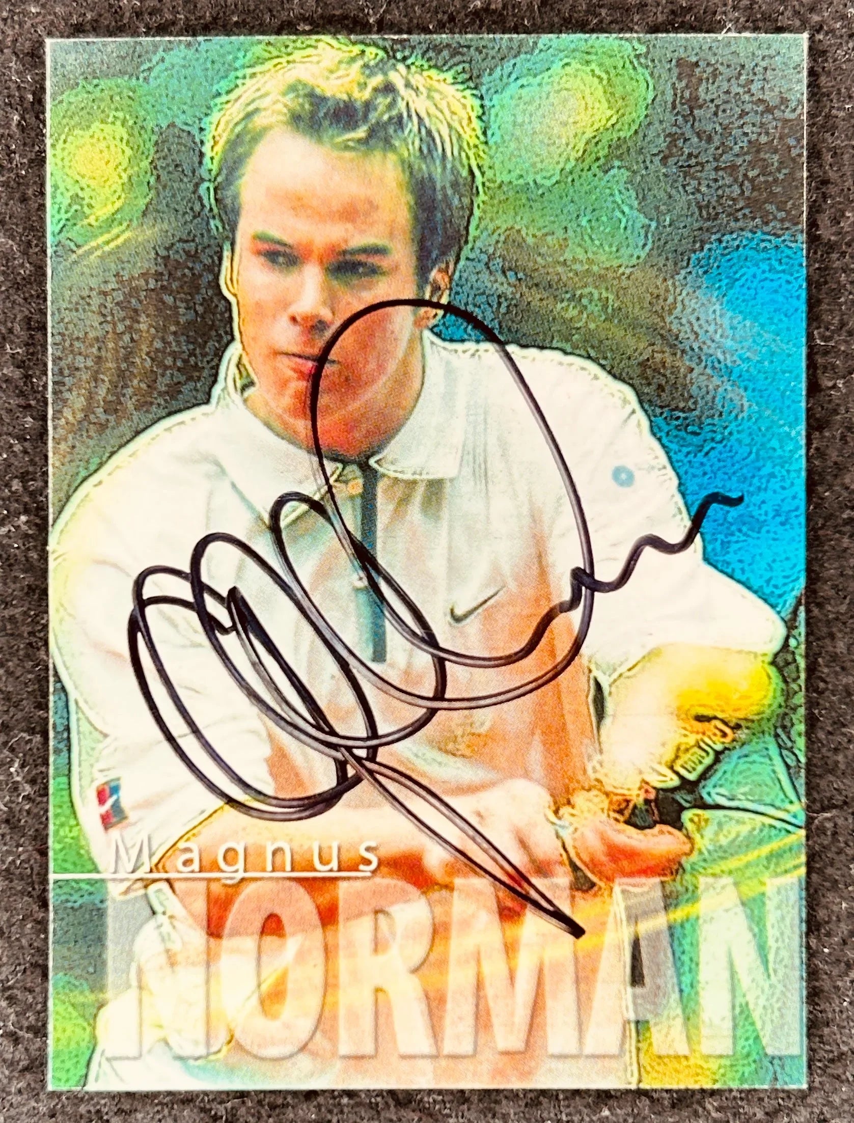 Magnus Norman autographed 2000 ATP Tour tennis Rookie Card - AutographsForSale.com