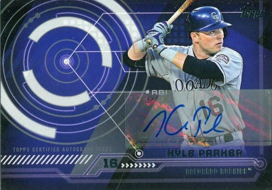 Kyle Parker certified signed Colorado Rockies 2014 Topps card - AutographsForSale.com