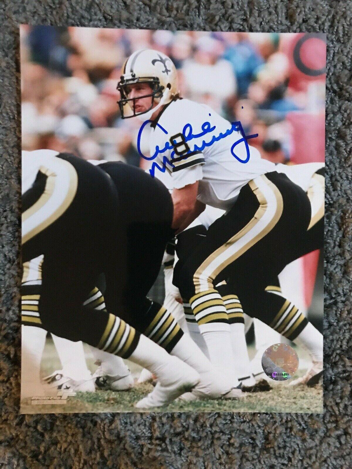 Archie Manning autographed New Orleans Saints 8x10 photo - AutographsForSale.com
