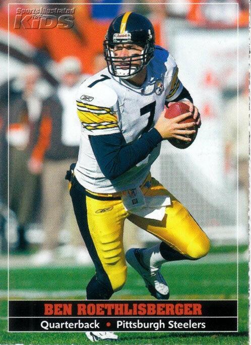 Ben Roethlisberger Pittsburgh Steelers 2005 SI for Kids card - AutographsForSale.com