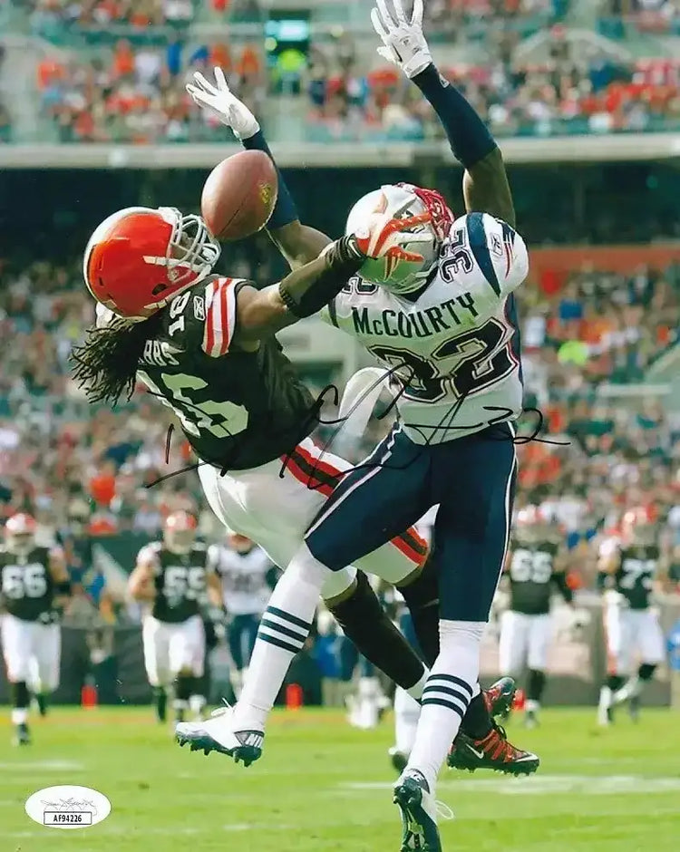 Devin McCourty signed New England Patriots 8x10 photo JSA - AutographsForSale.com