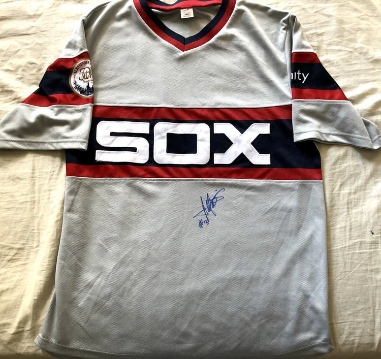 Harold Baines autographed Chicago White Sox 1983 jersey JSA - AutographsForSale.com