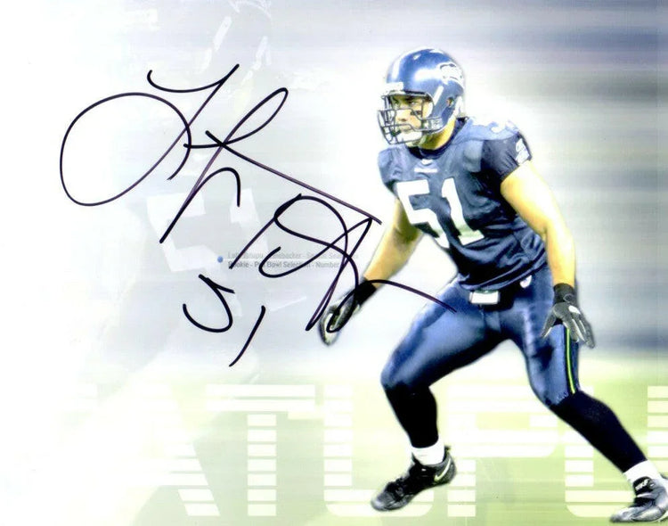 Lofa Tatupu autographed Seattle Seahawks 8x10 photo - AutographsForSale.com
