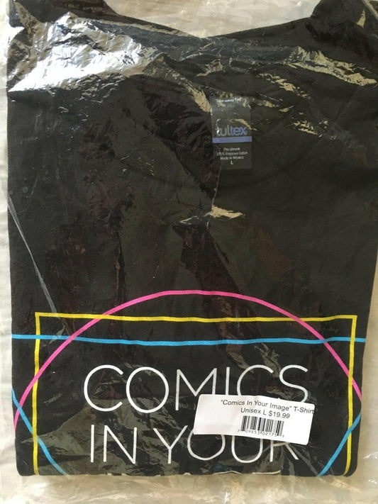 Image Comics black Comics In Your Image T Shirt Large New - AutographsForSale.com