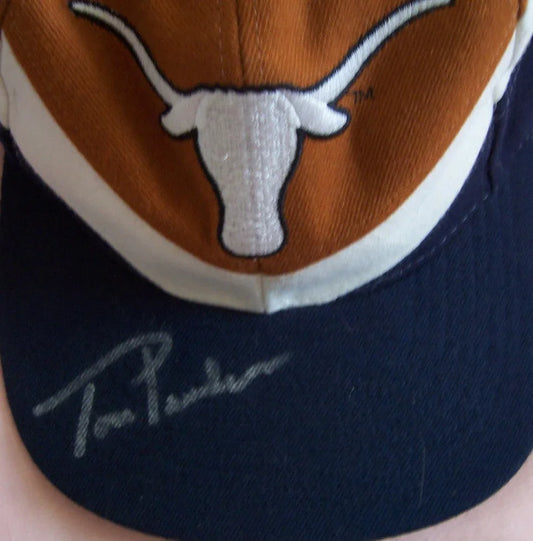 Tom Penders autographed Texas Longhorns cap or hat - AutographsForSale.com