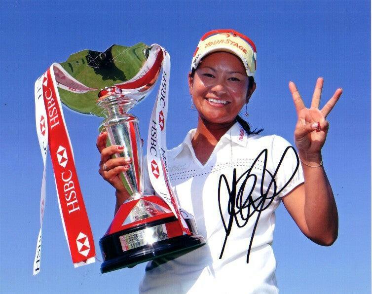 Ai Miyazato signed 2010 LPGA HSBC Women’s 8x10 golf photo - AutographsForSale.com