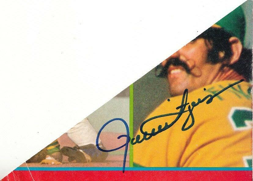 Rollie Fingers autograph or cut signature JSA Oakland A’s - AutographsForSale.com