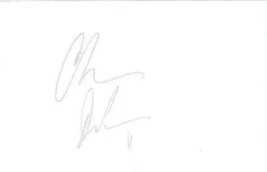 Chris Duhon autographed 4x6 index card Duke Blue Devils - AutographsForSale.com