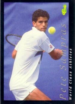 Pete Sampras 1992 Classic World Class Athletes tennis card - AutographsForSale.com